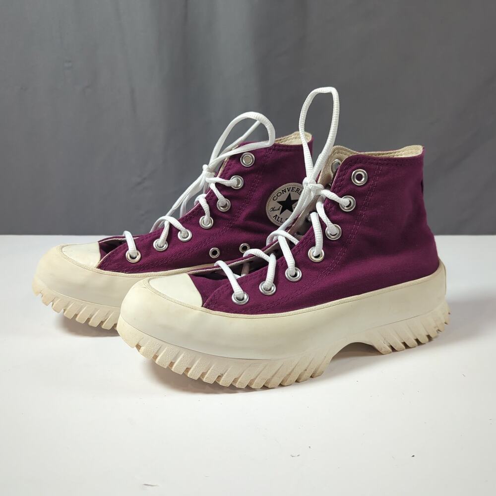 Converse Chuck Taylor All Star Lugged 2.0 Hi Platform Sneakers - Picture 1 of 7